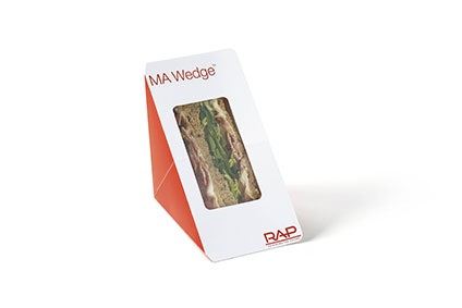 Modified Atmosphere Carton Wedge for Sandwiches